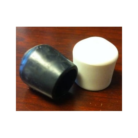 Atlas Commercial Products Plastic Folding Chairs, Replacement Foot Cap, White, PK100 RFCP2WH